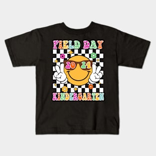 Field Day 2024 Kindergarten Fun Day Sunglasses Field Trip Kids T-Shirt